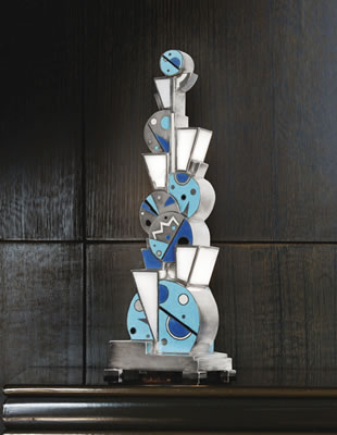 LAMPE CANDÉLABRE, 1926 by Jean Goulden - Auction record, sale price, and art valuation. Compare with similar artists and explore comparable artworks.
