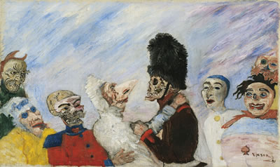 Sample artwork by James Sidney Ensor (1860 - 1949), known for figure, genre, interior and portrait painting - View similar artists and auction records