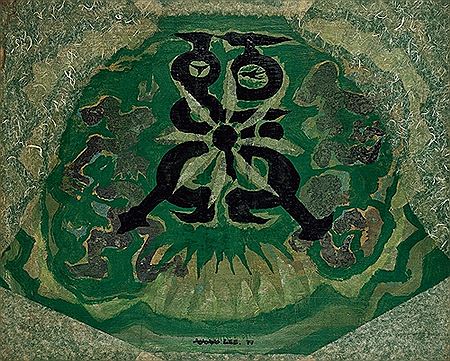 Sample artwork by Hang Sung Lee (1919 - 1997), known for painting, calligraphy, prints - View similar artists and auction records