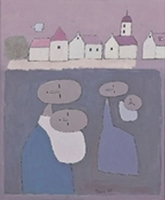 Sunny Village by YoungSu Paek - Auction record, sale price, and art valuation. Compare with similar artists and explore comparable artworks.
