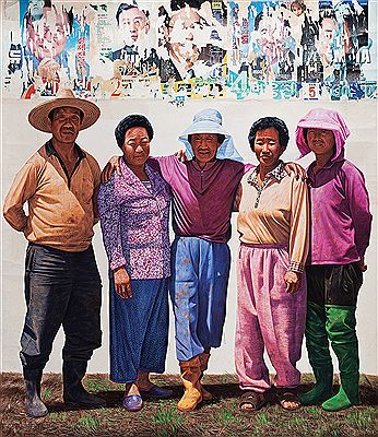 Sample artwork by JongGu Lee (Born 1954), known for painting - View similar artists and auction records
