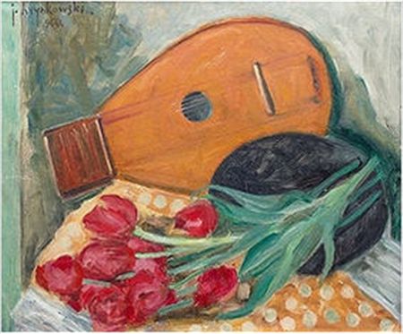 Still life-tulips, 1964