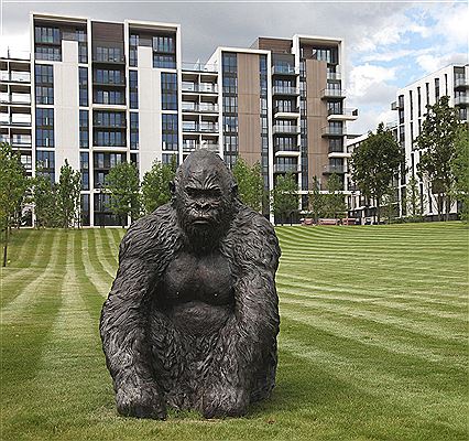 The Olympic Gorilla by John Cox - Auction record, sale price, and art valuation. Compare with similar artists and explore comparable artworks.