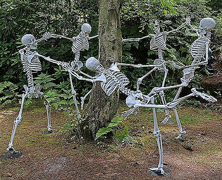 Sample artwork by Wilfred Pritchard (20th century), known for bronze skeleton-figure sculpture - View similar artists and auction records