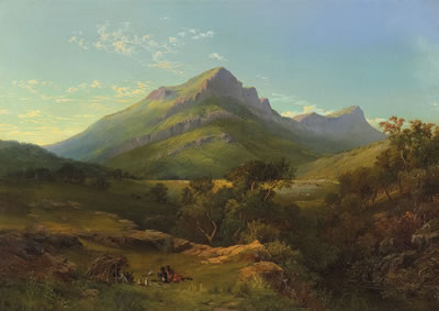 Mount Abrupt by Nicholas Chevalier - Auction record, sale price, and art valuation. Compare with similar artists and explore comparable artworks.