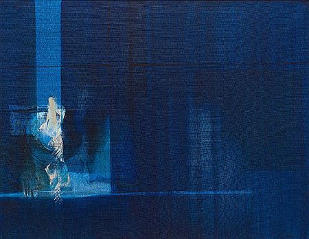 Blue Abstract by Lionel Abrams - Auction record, sale price, and art valuation. Compare with similar artists and explore comparable artworks.