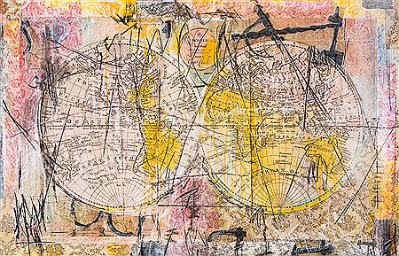 Sample artwork by Kagiso Patrick Mautloa (Born 1952), known for painting, drawing, printmaking, creating art from urban refuse - View similar artists and auction records