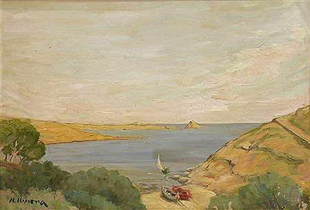"Marina con barcas" by Nuria Llimona Raymat - Auction record, sale price, and art valuation. Compare with similar artists and explore comparable artworks.