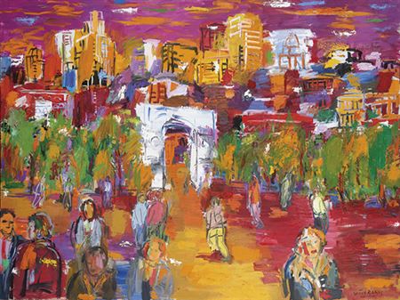 "Plaza Washington, Nueva York". 2000