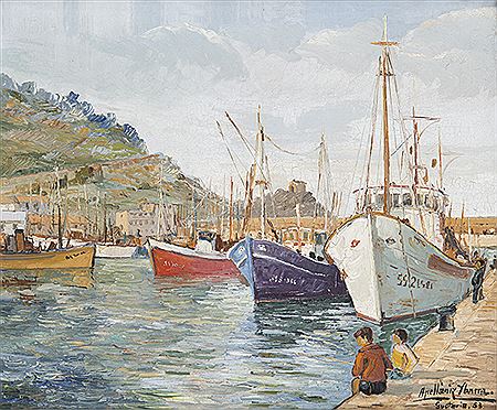 "Guetaria". 1963 by Andres Apellaniz - Auction record, sale price, and art valuation. Compare with similar artists and explore comparable artworks.