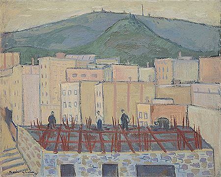Casa en construcción. 1955