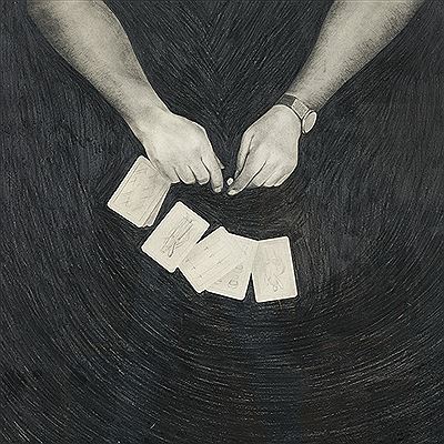 "El juego de cartas I". 1991