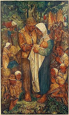 Sample artwork by Willem Van Den Berg (1886 - 1970), known for portrait, figure, genre painting - View similar artists and auction records