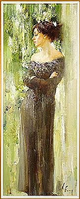 The Lady in Brown.