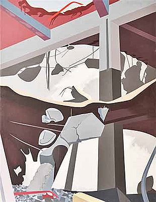 DEMOLISHED HOUSE by Claude Bouscharain - Auction record, sale price, and art valuation. Compare with similar artists and explore comparable artworks.