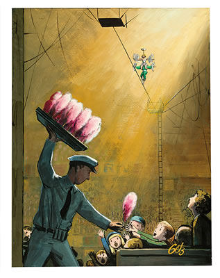 "Cotton Candy at the Circus.