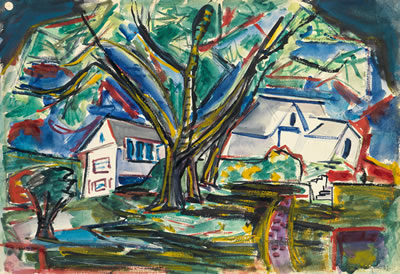 Houses in a Landscape