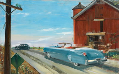 "Sheriff Olson's Roadblock."