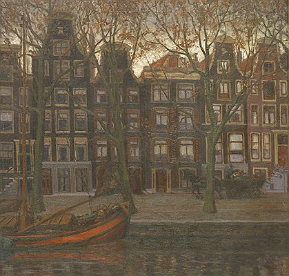 PRINSENGRACHT, AMSTERDAM by Willem Schoonhoven van Beurden - Auction record, sale price, and art valuation. Compare with similar artists and explore comparable artworks.