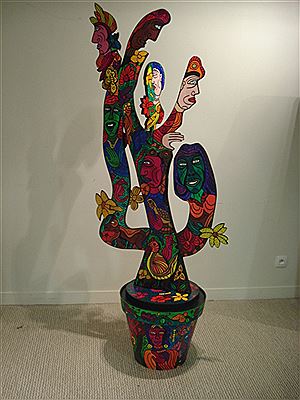 L arbre by Christian Ecstal - Auction record, sale price, and art valuation. Compare with similar artists and explore comparable artworks.