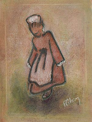 "Jeune pensive"