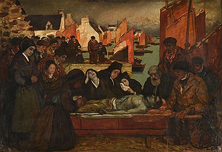"Les victimes de la mer, Douleur"
