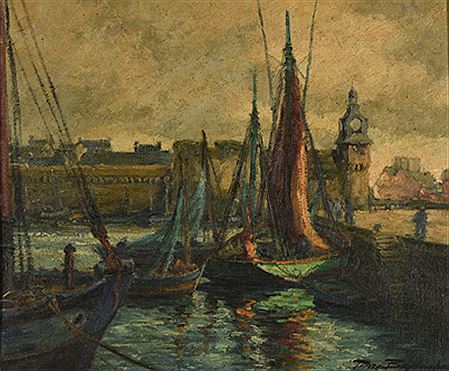 Concarneau, un coin de port by Pierre Bogdanoff - Auction record, sale price, and art valuation. Compare with similar artists and explore comparable artworks.