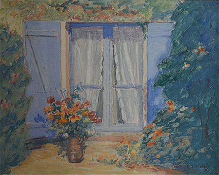"La fenêtre bleue"