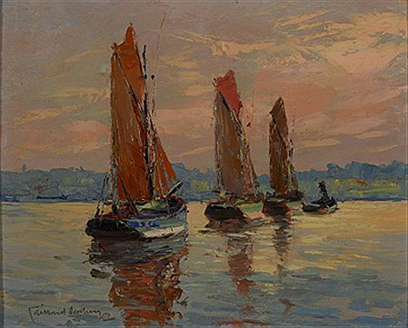 Thoniers sous voiles; Retour à la cale (2)