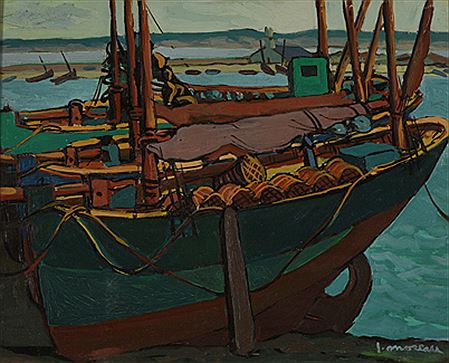 Sample artwork by Jacques Gaston Moreau (1903 - 1994), known for painting - View similar artists and auction records
