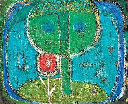 Boy with a Flower by Arie Sartani - Auction record, sale price, and art valuation. Compare with similar artists and explore comparable artworks.