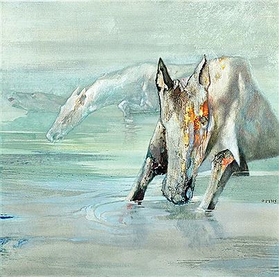 Horses in the Water