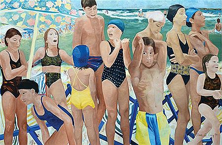Sample artwork by Pamela Levi (1949 - 2005), known for painting - View similar artists and auction records