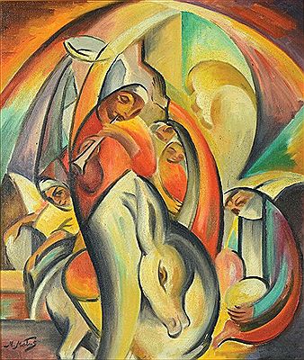 Sacrifice of Isaac by Moshe Matusovski - Auction record, sale price, and art valuation. Compare with similar artists and explore comparable artworks.