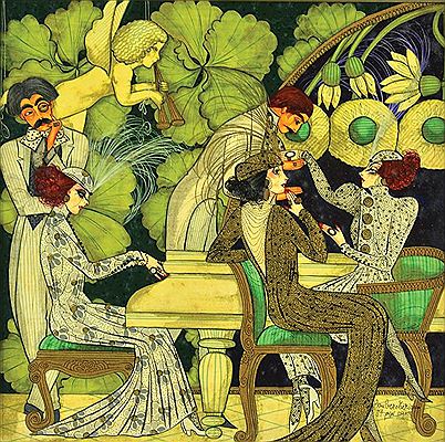 Women at a Feast 1987