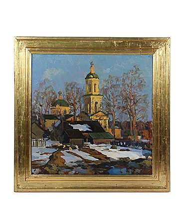 "Melting Snow" by Vladimir Sokolov - Auction record, sale price, and art valuation. Compare with similar artists and explore comparable artworks.