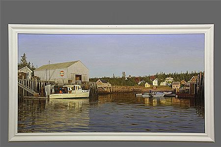 "Rosemary Taking Fuel (Port Clyde)"