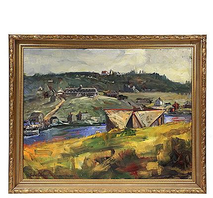 Harbor, Monhegan, Maine by Theodore Tihansky - Auction record, sale price, and art valuation. Compare with similar artists and explore comparable artworks.