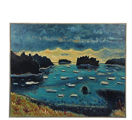 "Ice Floes #2 (Frenchman's Bay)"