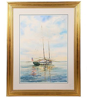 "Schooner at Rest"
