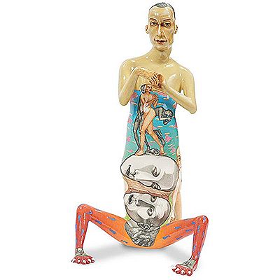 Sample artwork by Sergei Isupov (Born 1963), known for figurative, sculpture, ceramics - View similar artists and auction records