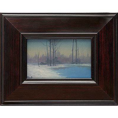 Winter Landscape plaque by Elizabeth Lee McDermott - Auction record, sale price, and art valuation. Compare with similar artists and explore comparable artworks.