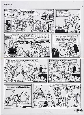 Sample artwork by Philippe Liegeois (Born 1947), known for comics - View similar artists and auction records