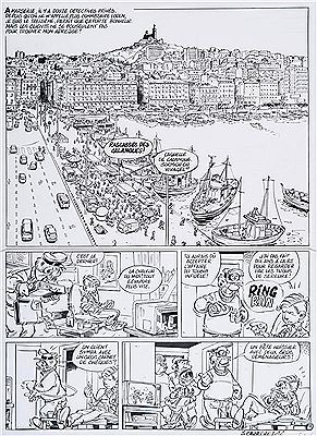 Sample artwork by Serge Carrere (Born 1929), known for drawing, comics - View similar artists and auction records