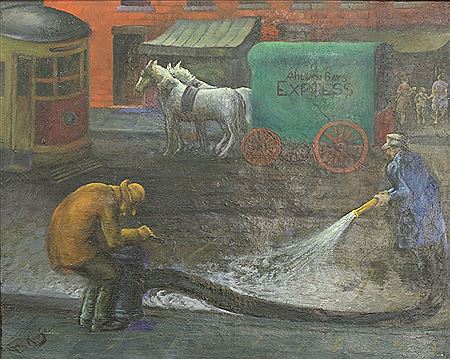 Harlem Street Scene