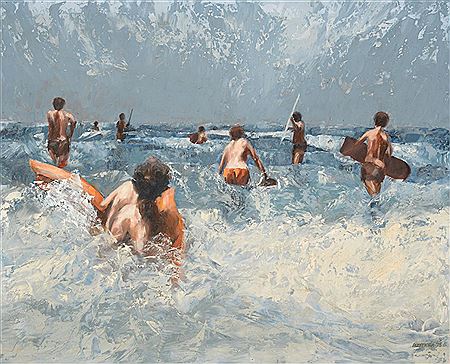 Sample artwork by David Stefan Przepiora (Born 1944), known for painting - View similar artists and auction records