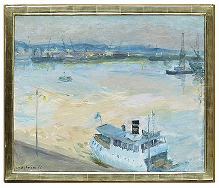 "Kvällsfärger" by Georg Lodstrom - Auction record, sale price, and art valuation. Compare with similar artists and explore comparable artworks.