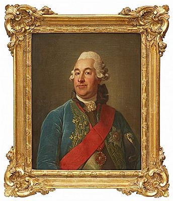 Portrait depicting Count Ivan Andreyevich Osterman