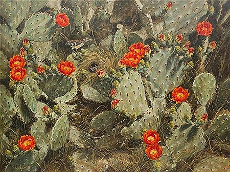 Blooming Cactus, 1985