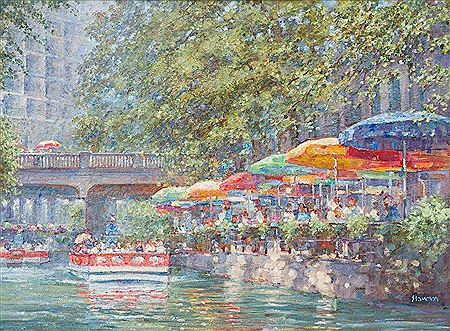 "Sunny Riverwalk", 2016 by Robert Hamman - Auction record, sale price, and art valuation. Compare with similar artists and explore comparable artworks.